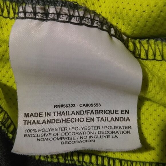 Nike Dri-Fit Gray And Yellow Shorts Size Large - Picture 4 of 5